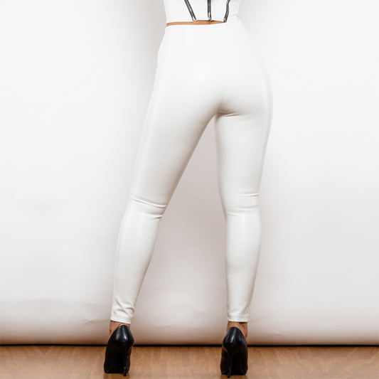 Make Heads Turn - Faux Latex Leggings